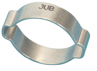 OC0305MS Jubilee O Clip 2-ear Mild Steel Zinc Plated 3-5mm