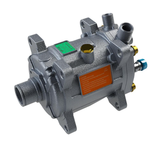 (UPF150-6254) Unicla Compressor 24v 125mm 10PG 15mm align VOR R404a 