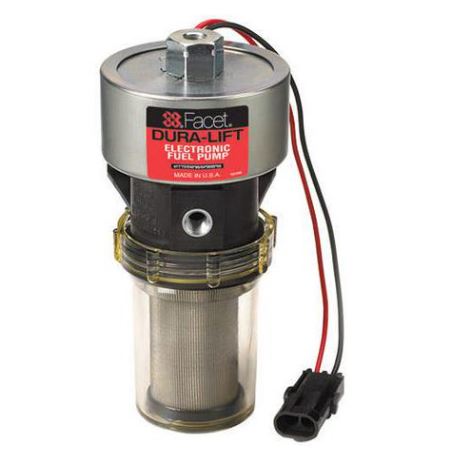  Facet 12V Fuel Pump (41-7059) Glass Bowl Thermo King Diesel Units

