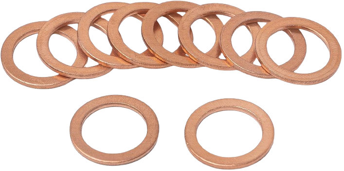 (55-2208) Gasket Ring Copper 10 Pack Thermo King SB / SLXi / TS