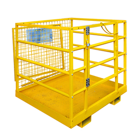 Forklift Safety Cage Capacity 250KG 1054mm x 1224mm x 2067mm | 145020
