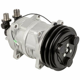 (QP15XD-1237) Compressor 24V with double A2 groove 135mm Pulley
